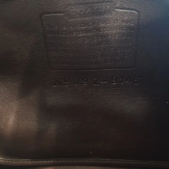 Coach Brown Leather Shoulder Bag - Picture 7 of 7
